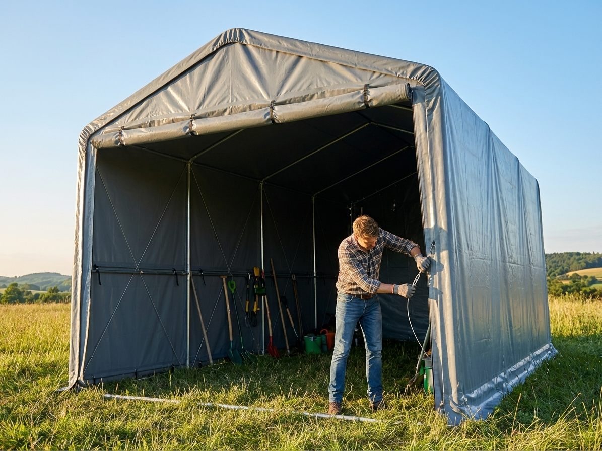 Steel wire kit for 4 m storage shelter, Xtra Strength Steel - product detail