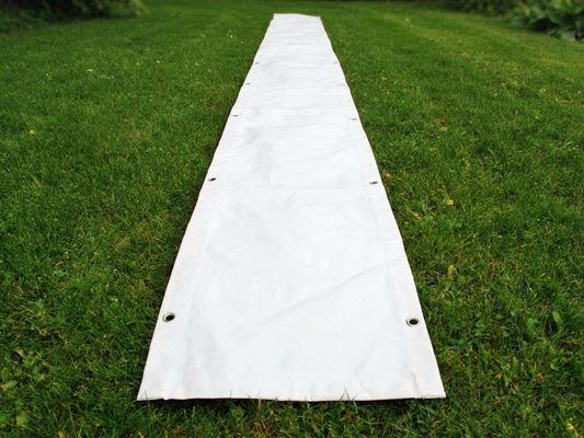 PVC Raingutter for Marquees in White, 8m length - product detail