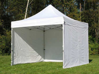 White pop-up gazebo with aluminium frame for outdoor events - product detail