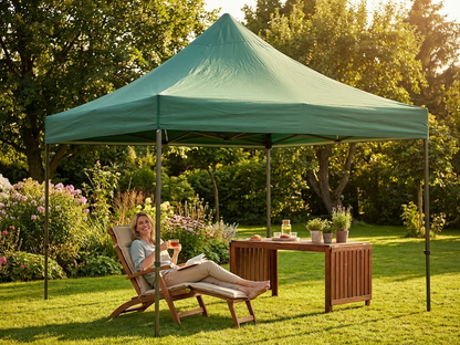 Green Gazebo Roof Cover 3x3 m - view 3