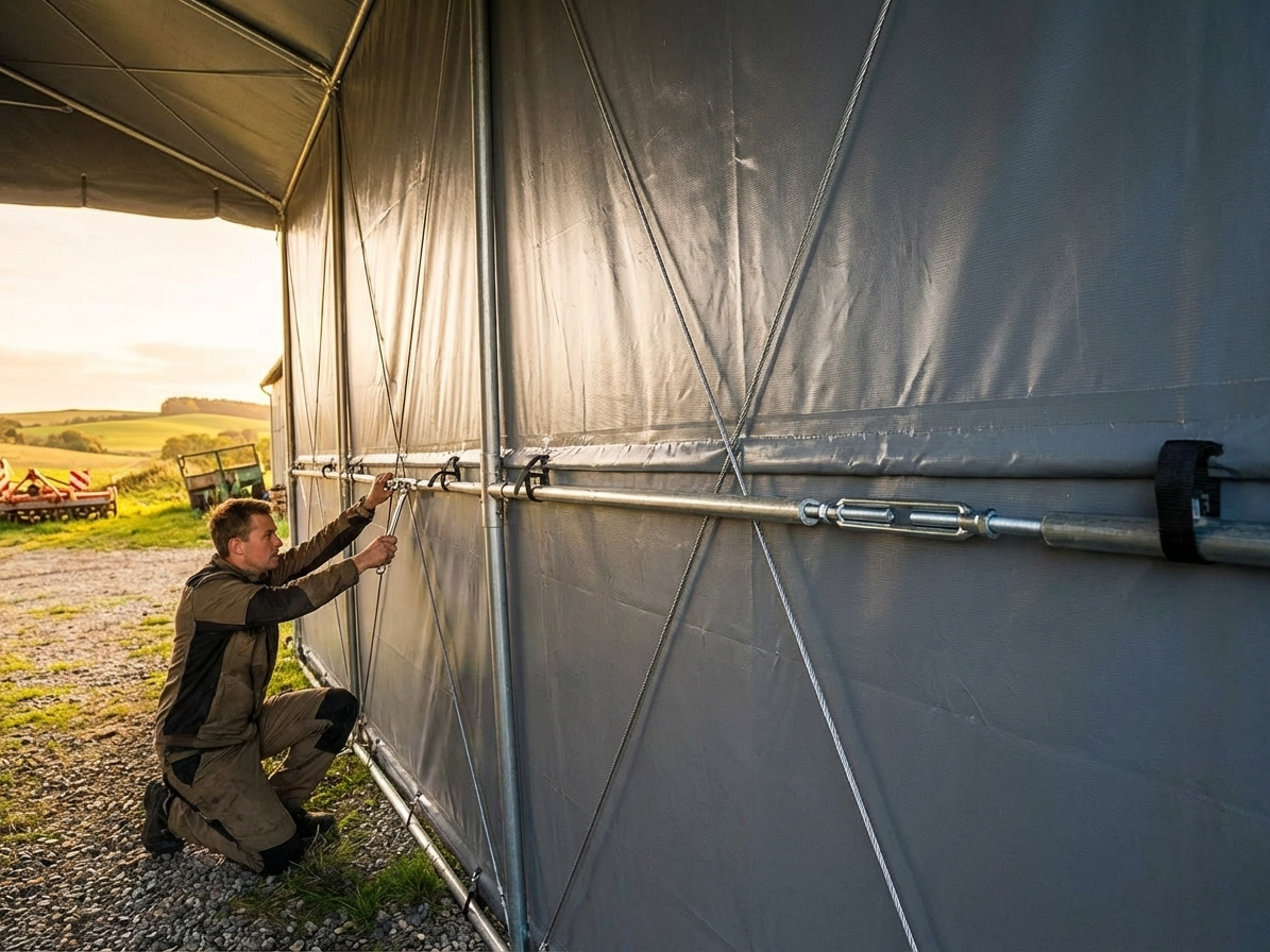 Steel wire kit for 5m storage shelter, xtra strength steel