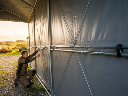 Steel wire kit for 5m storage shelter, xtra strength steel