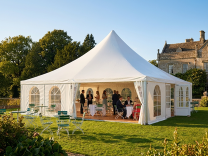 White Pagoda Tent 10x10m for outdoor event use - view 3