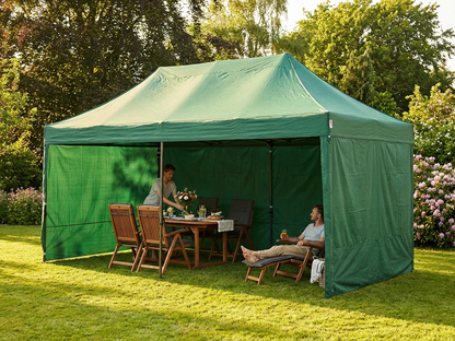 Pop up gazebo 3x6m green with aluminium frame - view 3