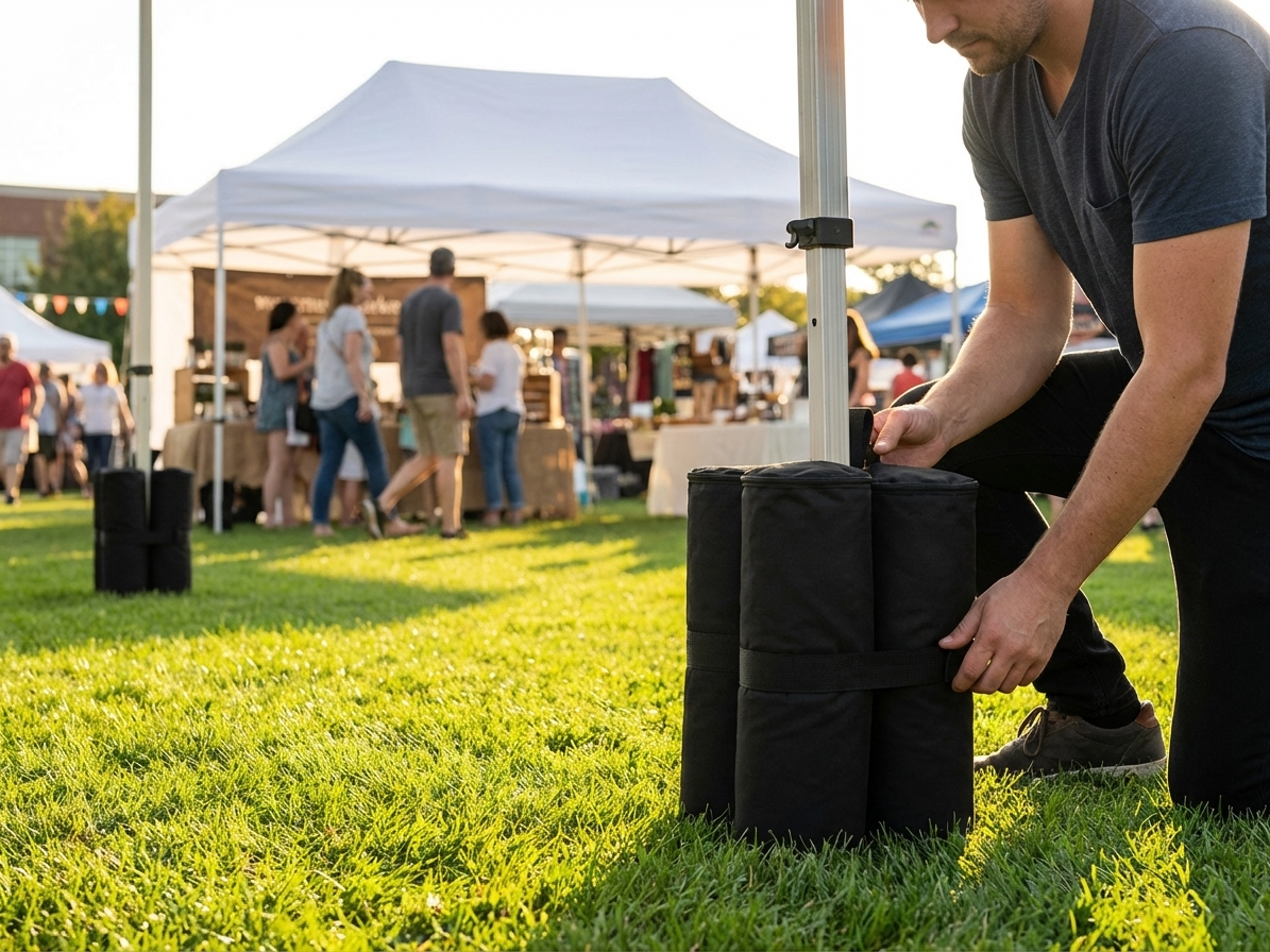 Black heavy duty sandbags made of polyester with PVC backing - view 3