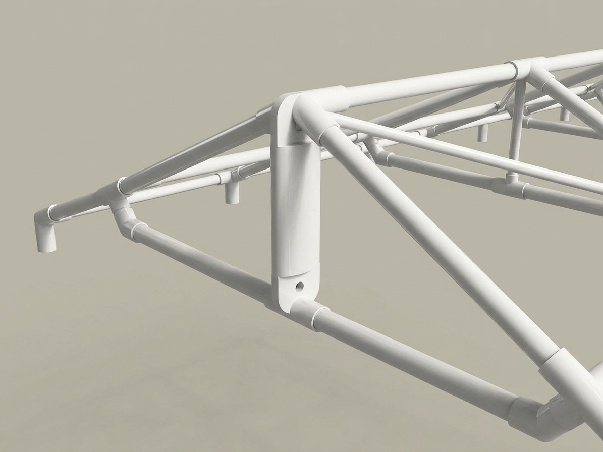 Collar beam vertical made of galvanised steel for industrial use - product detail