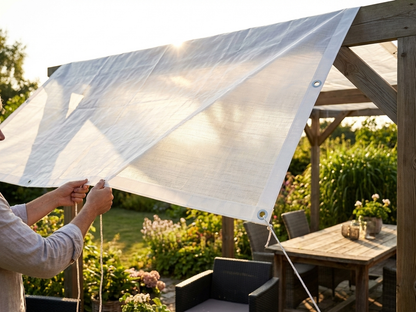 Translucent tarpaulin 5x8 m for outdoor use - view 3