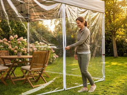 Transparent PVC Sidewall for FleXtents, 3 metres - product detail