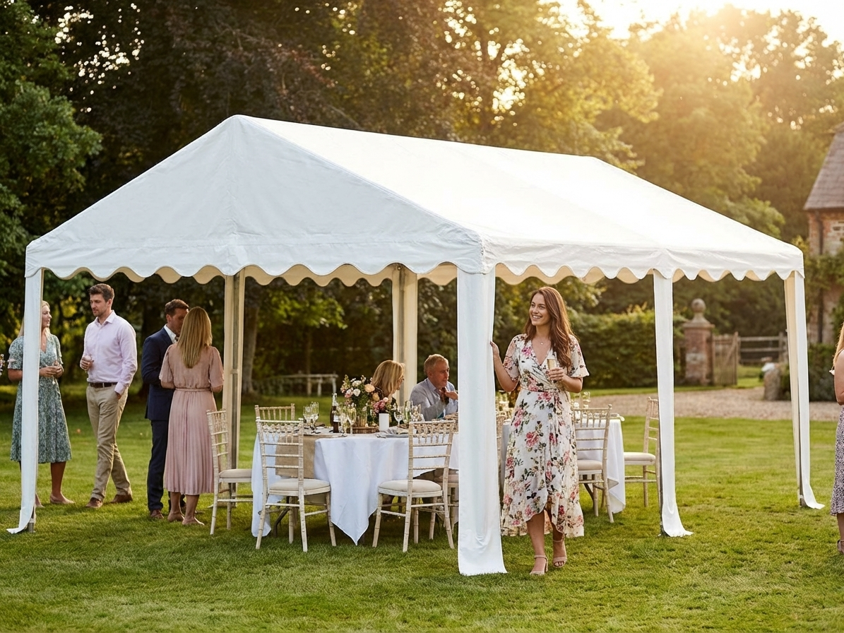 PVC roof cover white 3x6m for marquee - product detail