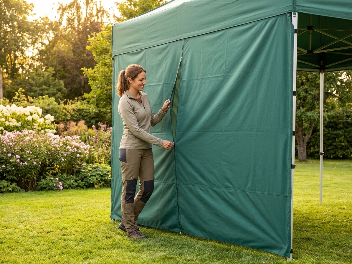 Green sidewall 3m made of durable polyester with PVC backing - view 3