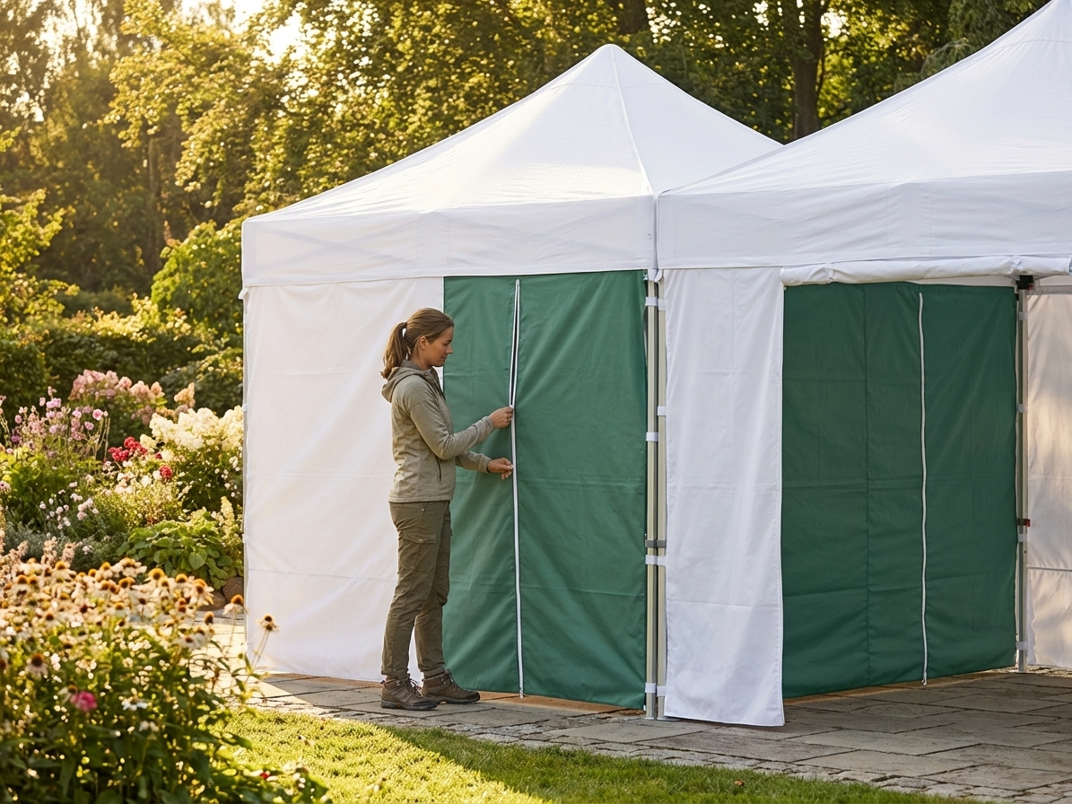 Green infill joint panels for gazebo, durable and waterproof - view 3
