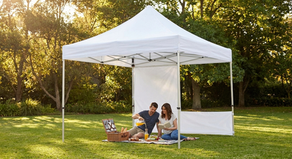 White pop up gazebo 3x3m for outdoor events, flame retardant - view 3