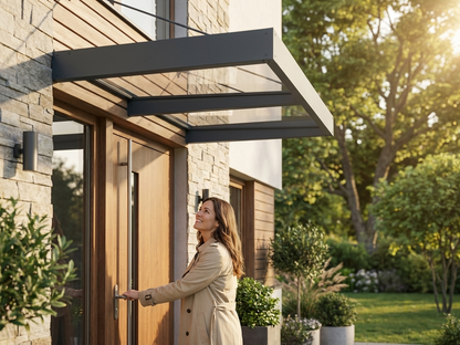 XL Dark Grey Canopy Shelter for outdoor protection - view 3