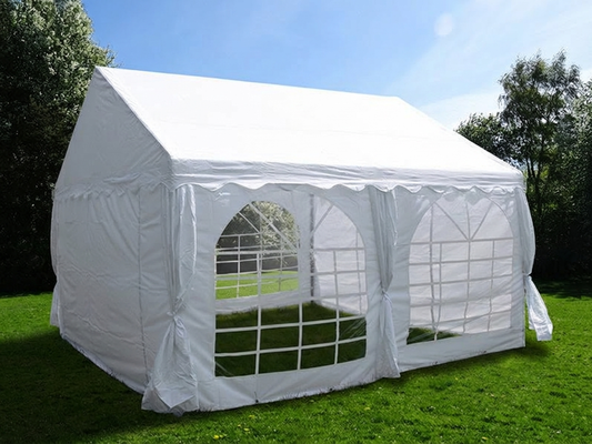White 4x4m marquee for outdoor events