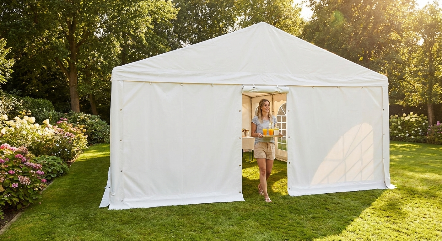 PVC Endwall 4m White for Industrial Use