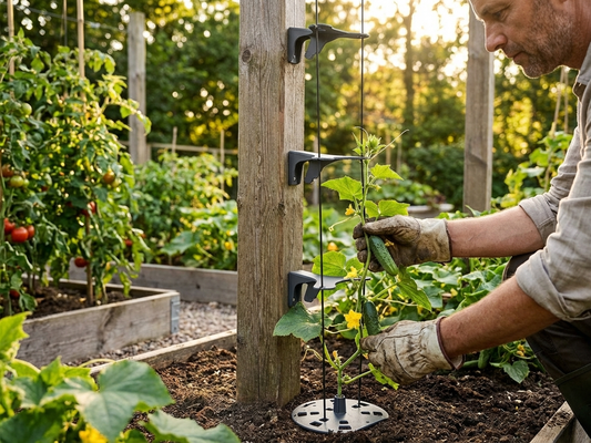 Anthracite/Black Climbing Support for Garden Use - product detail