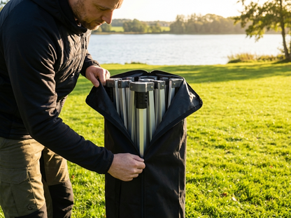 Aluminium gazebo frame with 50mm tubes for outdoor events