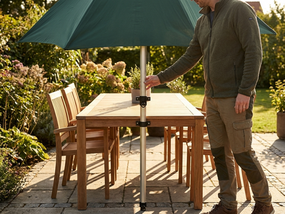 Silver adjustable leg support for indoor use