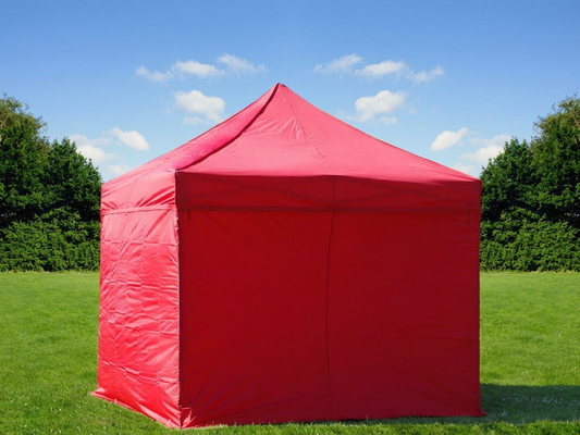 Flexible Event Sidewall in use on a gazebo - product detail