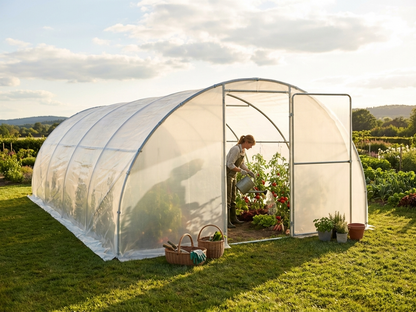 Polytunnel Greenhouse Cover 4x10 m Translucent UV Water Resistant