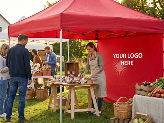 FleXtents sidewall print for event gazebos