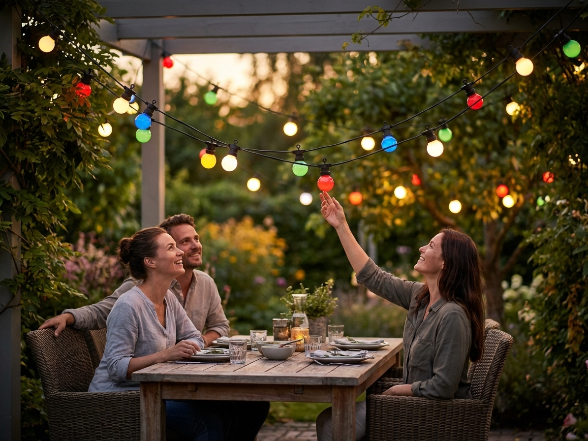LED Fairy Lights 3 m Black Mix Warm White