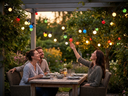 LED Fairy Lights 3 m Black Mix Warm White