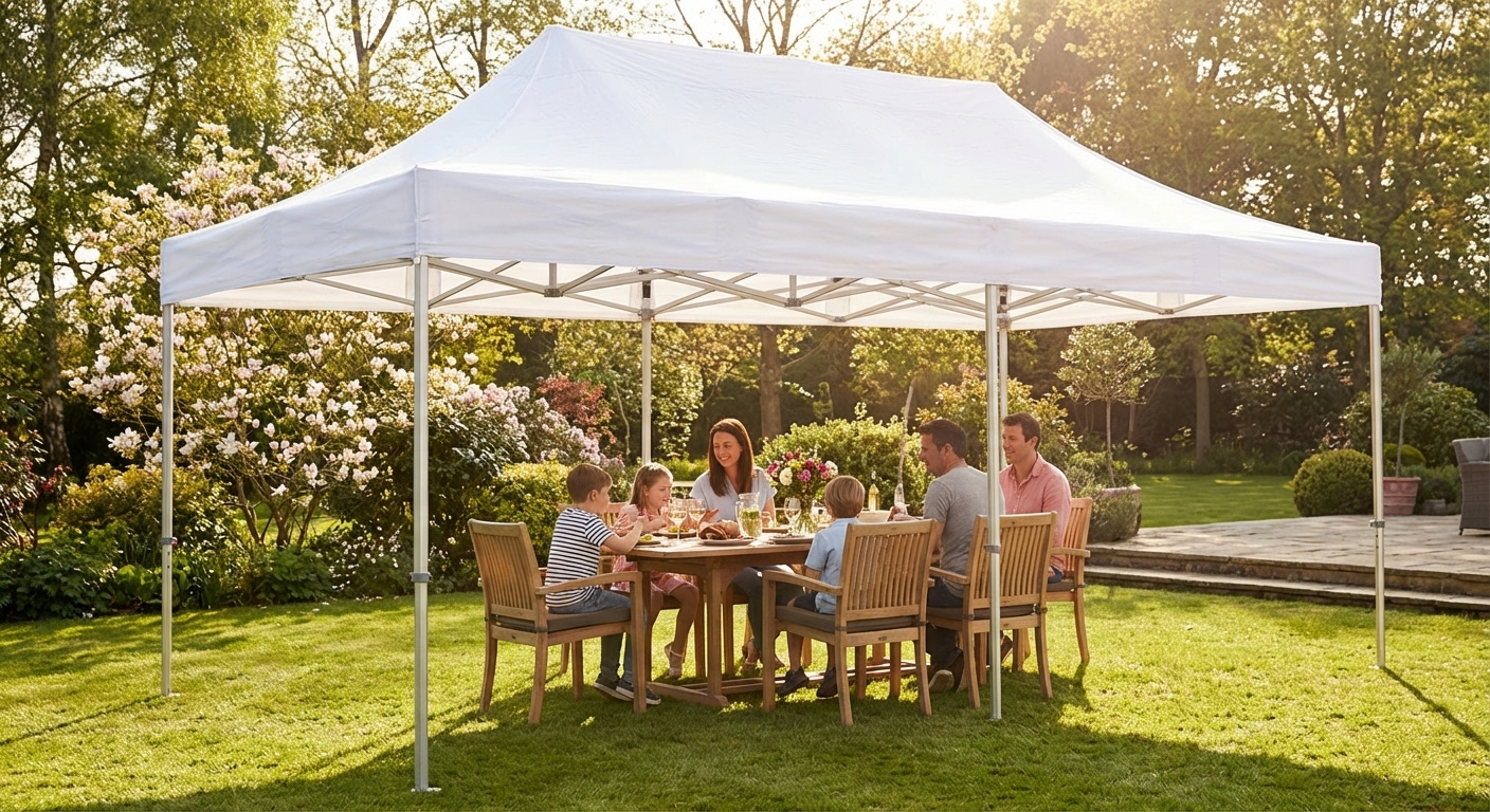 Clear pop-up gazebo 3x6 m for outdoor events - product detail