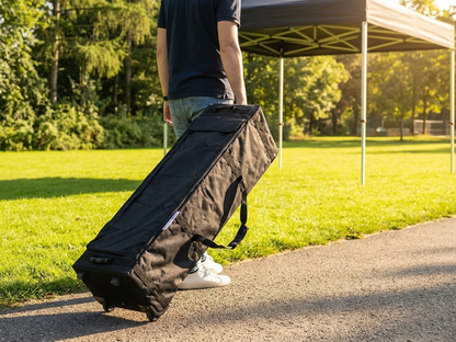 Carry Bag with Wheels in Black for Flextents - view 3