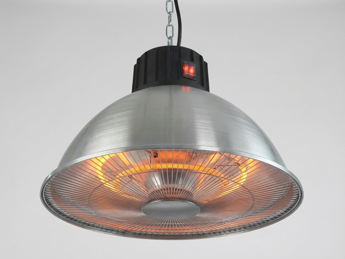 Aluminium patio heater suitable for outdoor use