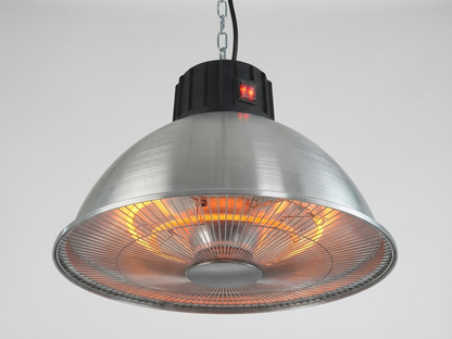 Aluminium patio heater suitable for outdoor use