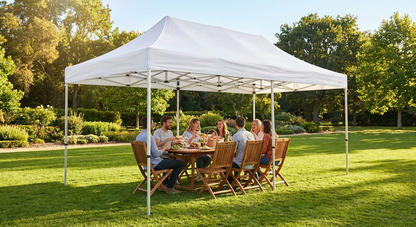 Clear pop-up gazebo 3x6 m for outdoor events - view 3