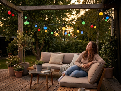 LED Fairy Lights 3 m Black Mix Warm White - view 3