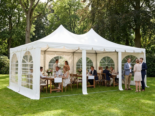 White Marquee Pagoda 4x6m for Outdoor Events