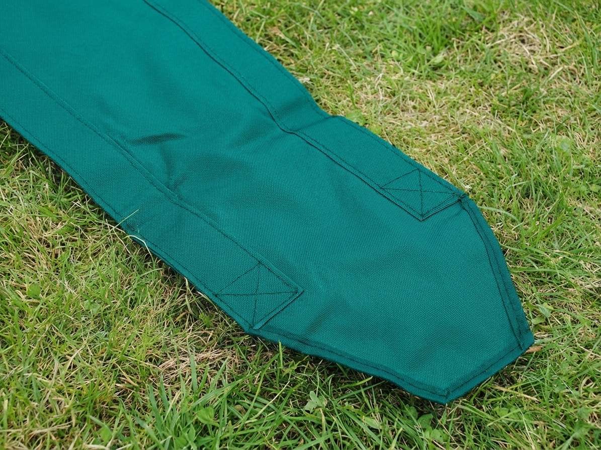 Green rain gutter for FleXtents, 8 m length - product detail