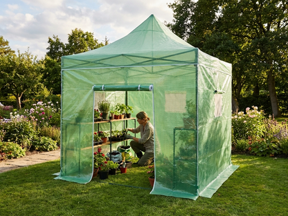 Polyethylene Greenhouse with Aluminium Frame - product detail