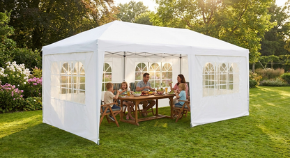 White pop up gazebo 3x6m for outdoor events - product detail