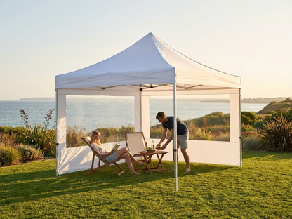 Pop Up Gazebo 3x3 m Clear for Outdoor Events - view 3