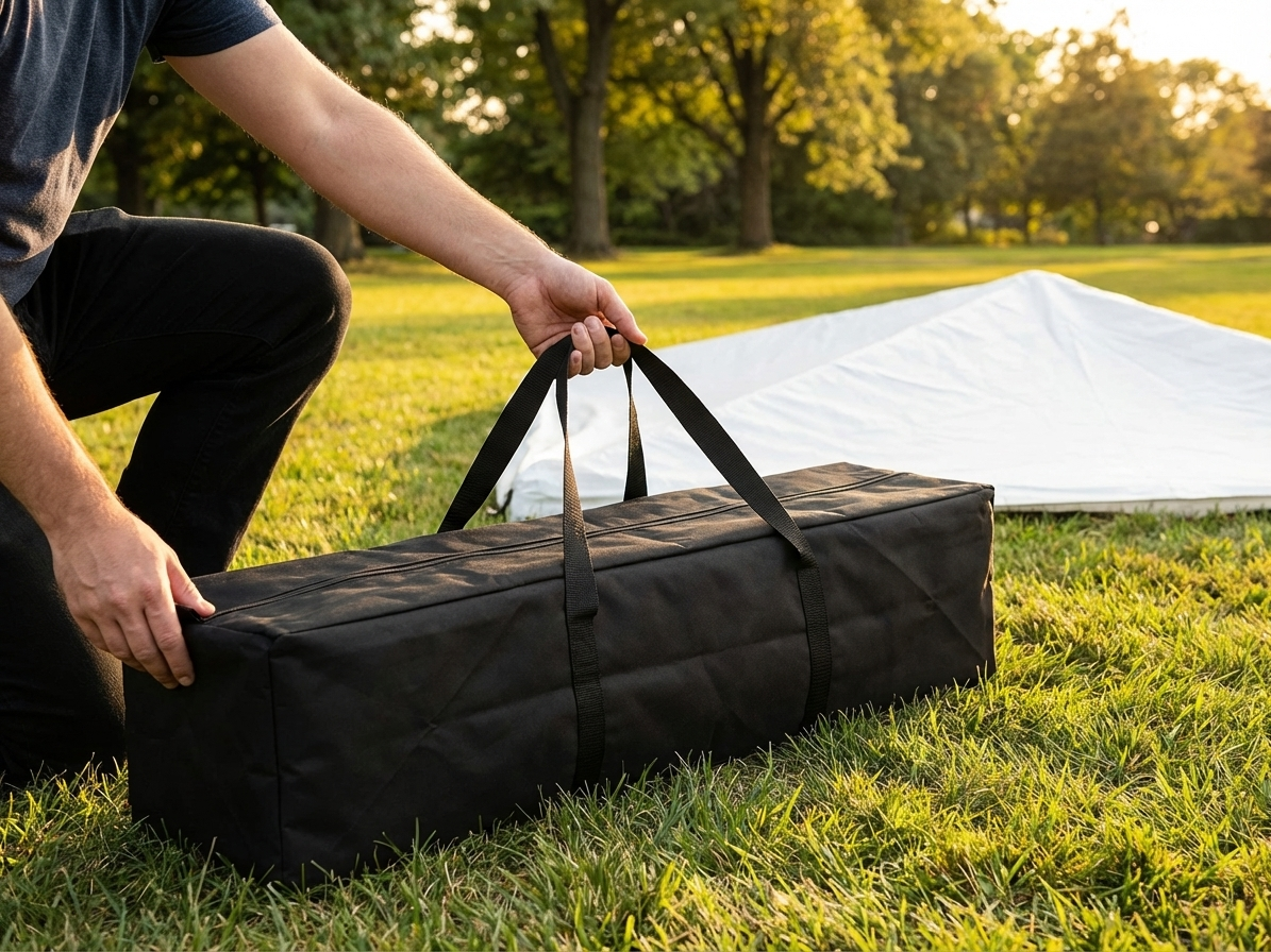 Black carry bag for 3x6 m Flextents - view 3
