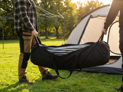 Black carry bag for frames, waterproof with four handles - view 3