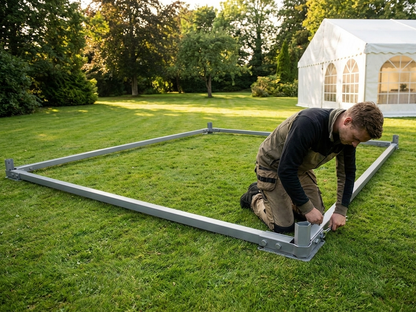 Steel Ground Bar Xtreme 3x6 m for outdoor use