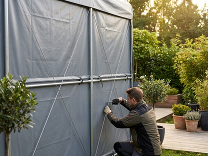 Steel wire kit for 4 m storage shelter, Xtra Strength Steel
