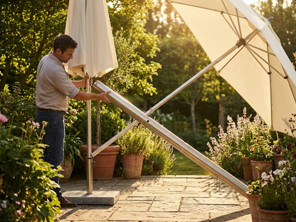 Galvanised steel extension pipe 1274 mm in silver