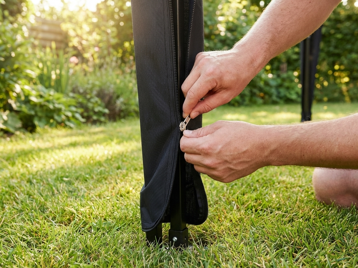 Black infill joint panels for FleXtents PRO pop-up gazebo - product detail