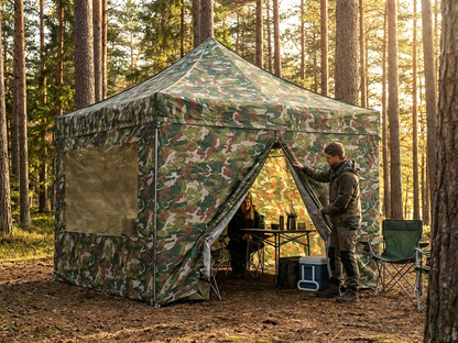 Camouflage Pop Up Gazebo Sidewall Kit, 4x4m, Outdoor Use - product detail