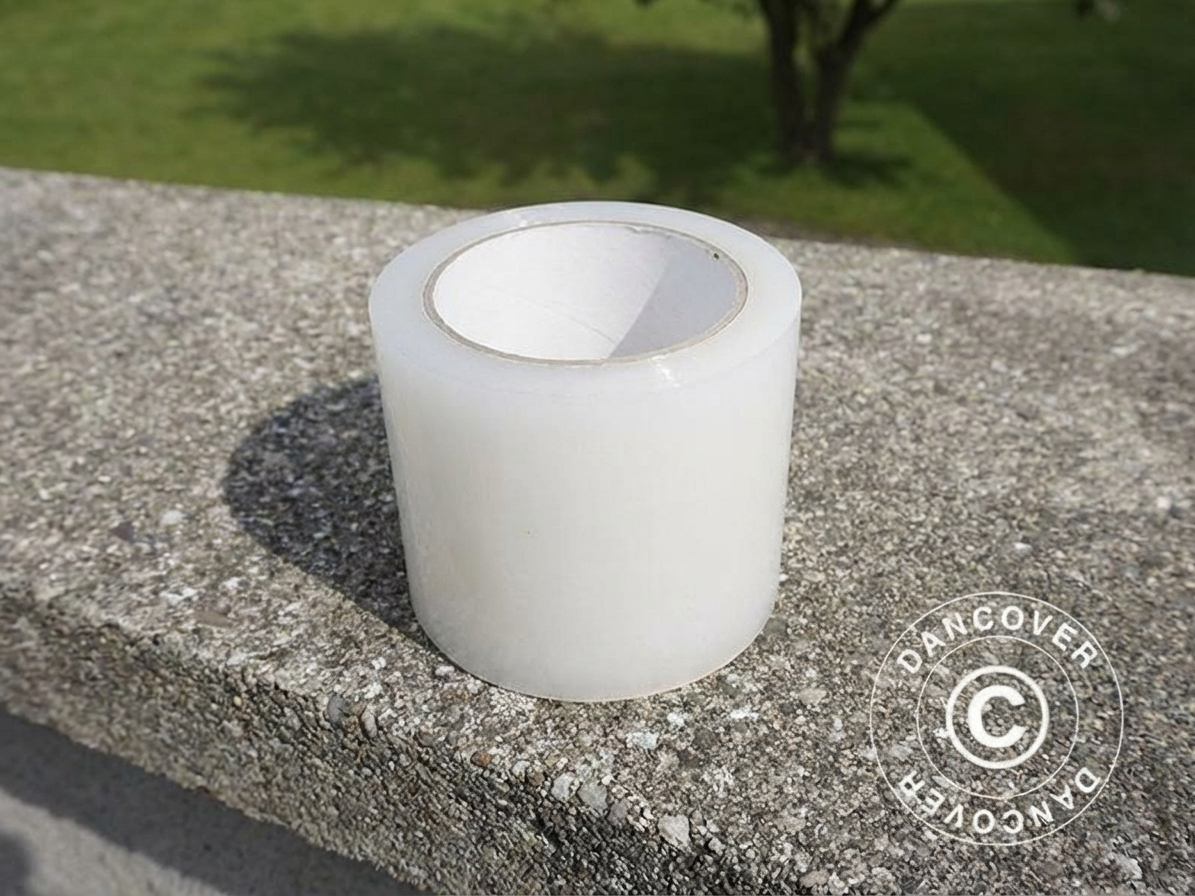 Transparent repair tape for greenhouses, 10 metres, polyethylene film - product detail