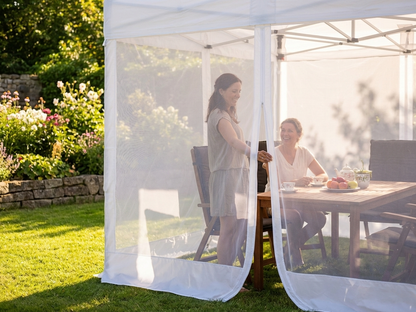3m white mosquito net made from recycled PE for outdoor events - product detail