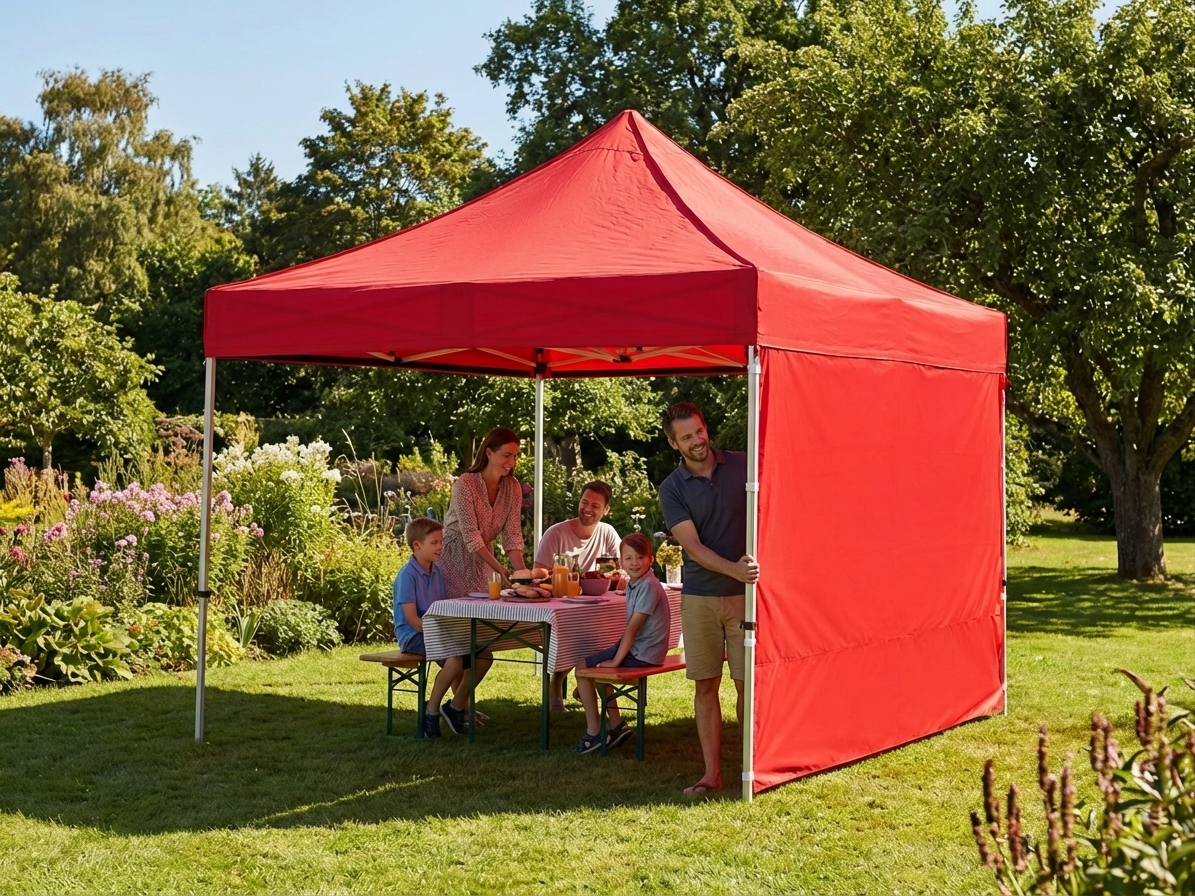 Valance print banner designed for FleXtents, 21x590 cm