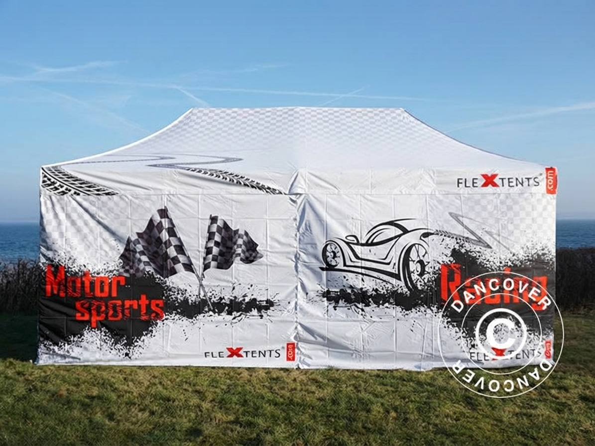 Pop up gazebo 3x6m white with aluminium frame for outdoor events - product detail