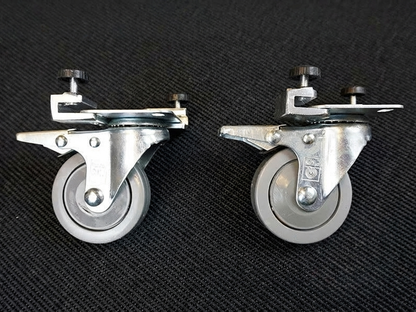 Silver gazebo frame wheels for PRO and Xtreme frames - product detail